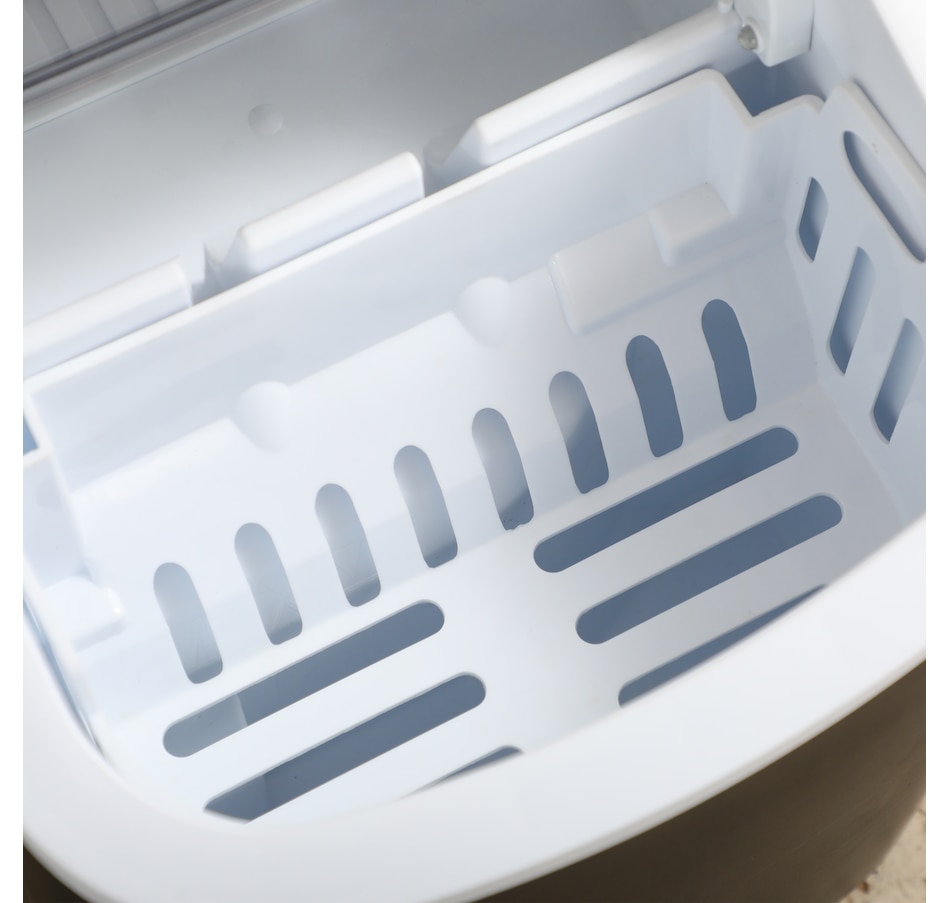 Image 964402_ALTMORE8.jpg, Product 964-402 / Price $94.99, HOMCOM Portable Ice Maker Countertop, Ice Maker Machine, Black from HOMCOM on TSC.ca's Kitchen department
