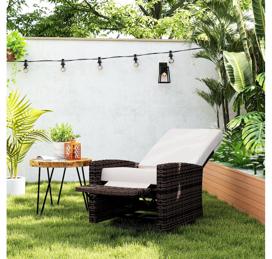 Image 964415_ALTMORE1.jpg, Product 964-415 / Price $289.99 - $304.99, Outsunny PE Rattan Outdoor Swivel Chair with 360° Swivel from Outsunny on TSC.ca's Home & Garden department