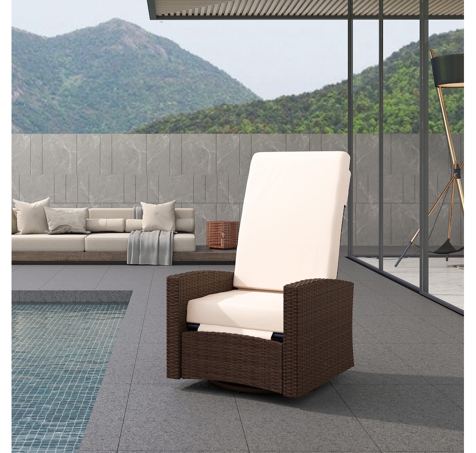 Image 964415_ALTMORE39.jpg, Product 964-415 / Price $289.99 - $304.99, Outsunny PE Rattan Outdoor Swivel Chair with 360° Swivel from Outsunny on TSC.ca's Home & Garden department