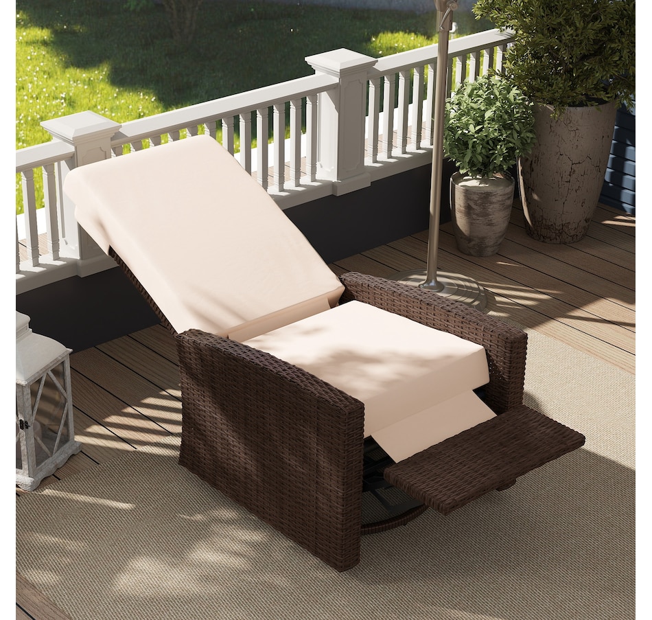Image 964415_ALTMORE40.jpg, Product 964-415 / Price $289.99 - $304.99, Outsunny PE Rattan Outdoor Swivel Chair with 360° Swivel from Outsunny on TSC.ca's Home & Garden department