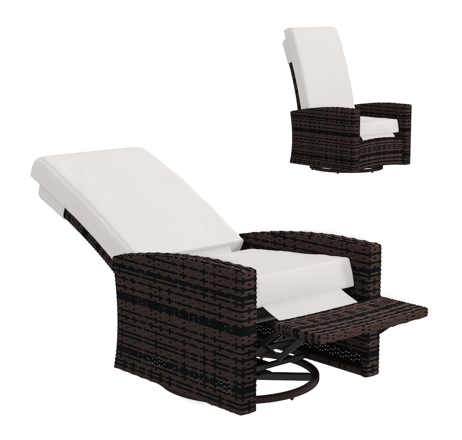 Image 964415_ST01.jpg, Product 964-415 / Price $289.99 - $304.99, Outsunny PE Rattan Outdoor Swivel Chair with 360° Swivel from Outsunny on TSC.ca's Home & Garden department