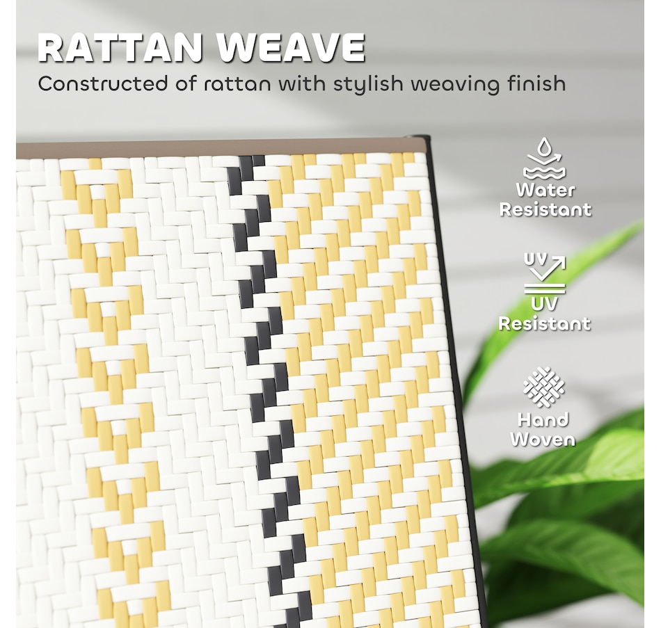 Image 964442_ALTMORE5.jpg, Product 964-442 / Price $160.99, Outsunny Outdoor Wicker Chairs Set of 2 with 5-Position Adjustable Backrest from Outsunny on TSC.ca's Home & Garden department