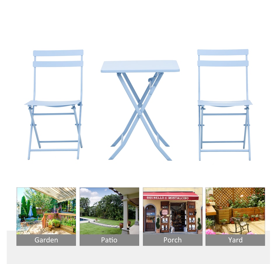 Image 964456_ALTMORE6.jpg, Product 964-456 / Price $132.99, Outsunny 3 Pieces Garden Bistro Coffee Set from Outsunny on TSC.ca's Home & Garden department