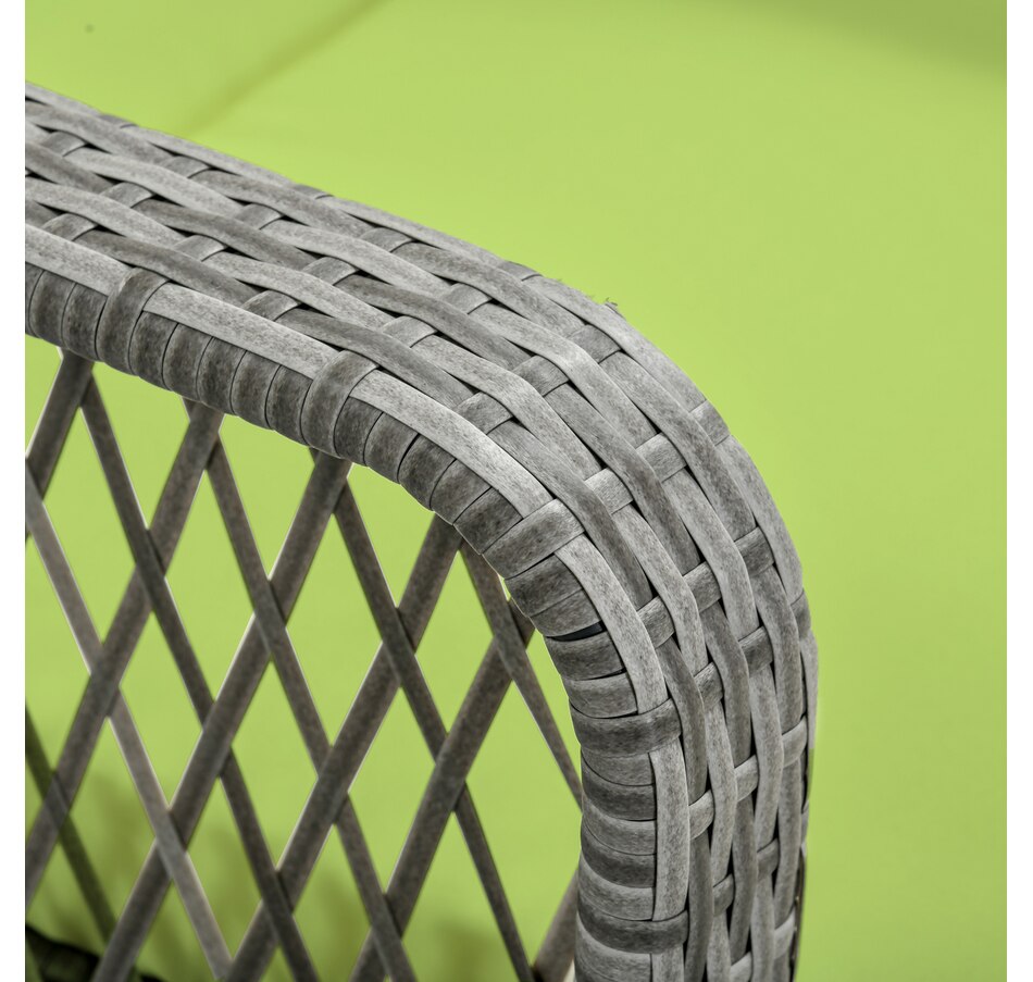 Image 964475_ALTMORE14.jpg, Product 964-475 / Price $249.99, Outsunny 2 Pieces Wicker Patio Lounge Set w/ Cushions from Outsunny on TSC.ca's Home & Garden department