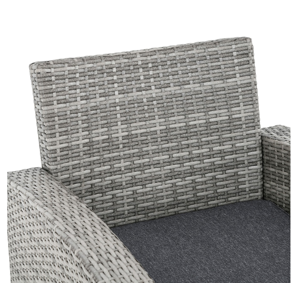 Image 964495_ALTMORE8.jpg, Product 964-495 / Price $1,119.99, Outsunny 6 Pieces Wicker Patio Furniture Set with Cushions, Dark Grey from Outsunny on TSC.ca's Home & Garden department