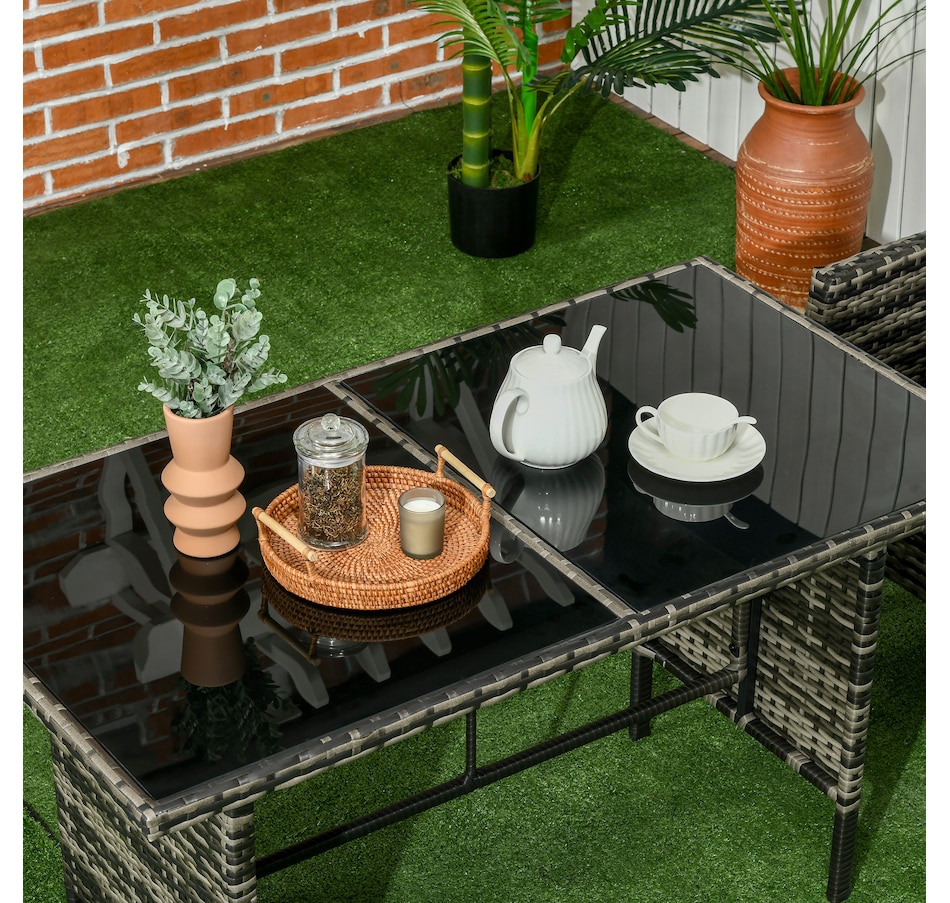 Image 964497_ALTMORE6.jpg, Product 964-497 / Price $599.99, Outsunny 6 Piece Patio Furniture Set with Patio Chairs from Outsunny on TSC.ca's Home & Garden department