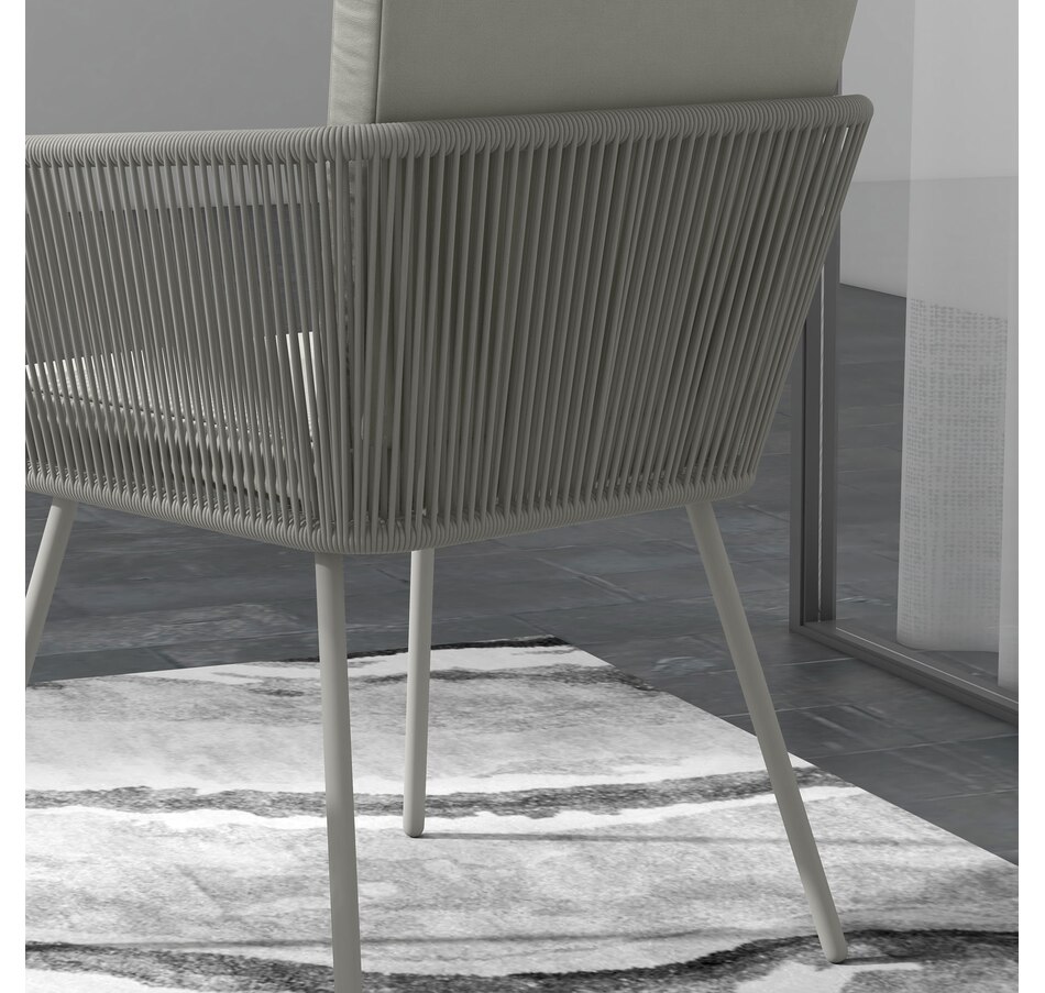 Image 964516_ALTMORE8.jpg, Product 964-516 / Price $229.99 - $259.99, Outsunny 3 Piece Outdoor Bistro Set, Wicker Patio Furniture, Light Grey from Outsunny on TSC.ca's Home & Garden department