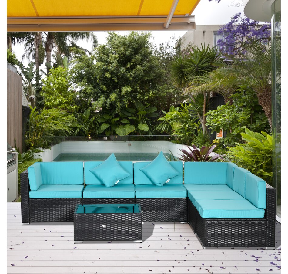 Image 964518_ALTMORE1.jpg, Product 964-518 / Price $729.99 - $839.99, Outsunny 7 Piece Patio Furniture Set from Outsunny on TSC.ca's Home & Garden department