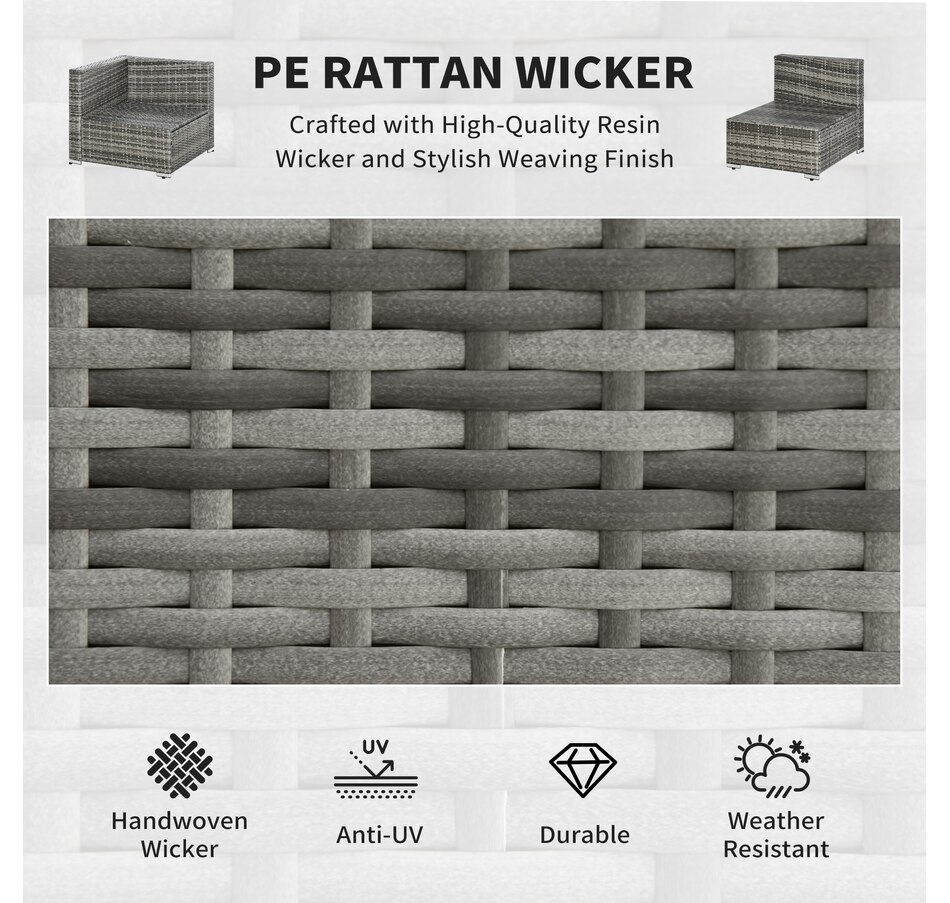 Image 964518_ALTMORE11.jpg, Product 964-518 / Price $729.99 - $839.99, Outsunny 7 Piece Patio Furniture Set from Outsunny on TSC.ca's Home & Garden department