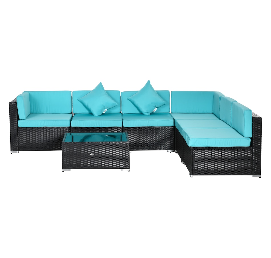 Image 964518_ALTMORE7.jpg, Product 964-518 / Price $729.99 - $839.99, Outsunny 7 Piece Patio Furniture Set from Outsunny on TSC.ca's Home & Garden department