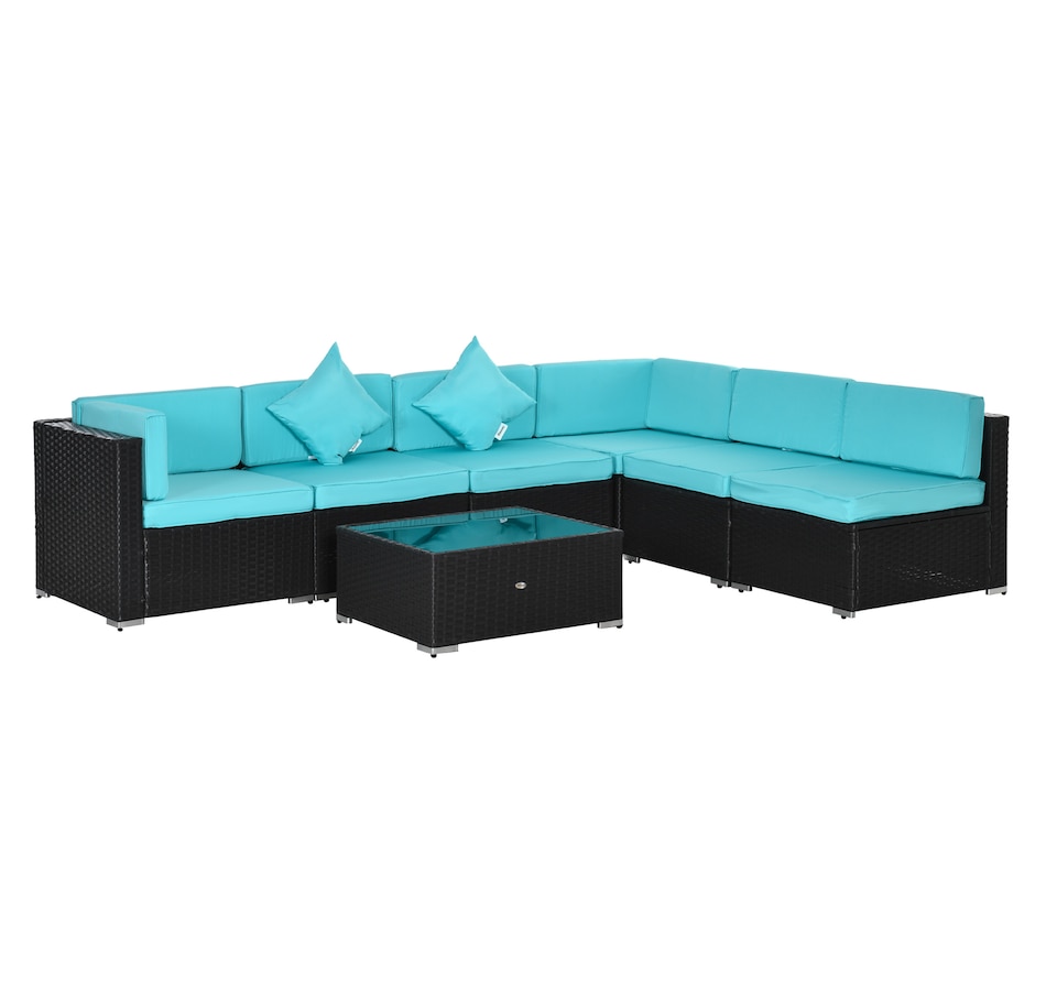 Image 964518_ST01.jpg, Product 964-518 / Price $729.99 - $839.99, Outsunny 7 Piece Patio Furniture Set from Outsunny on TSC.ca's Home & Garden department