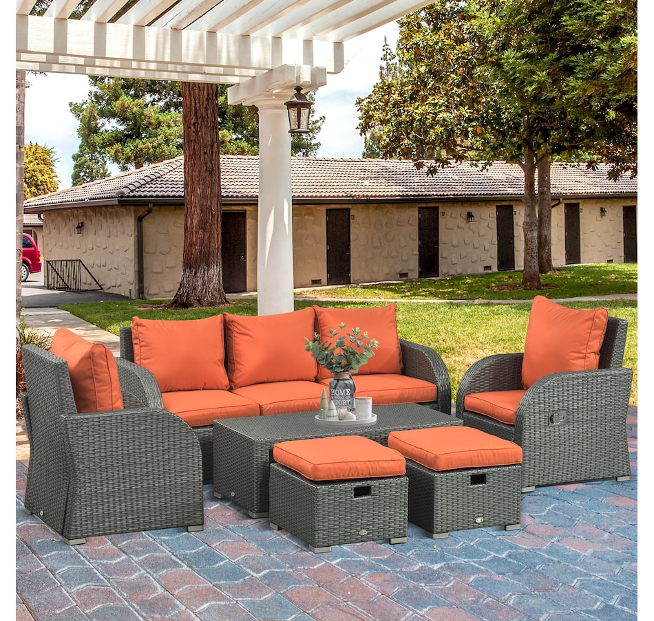 Image 964522_ALTMORE9.jpg, Product 964-522 / Price $1,049.99 - $1,149.99, Outsunny Patio Furniture with Cushions from Outsunny on TSC.ca's Home & Garden department