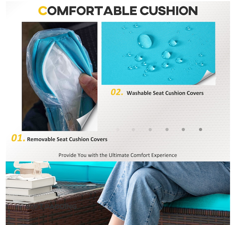 Image 964525_ALTMORE12.jpg, Product 964-525 / Price $299.99 - $424.99, Outsunny 3 Pieces Patio Furniture Set with Cushions from Outsunny on TSC.ca's Home & Garden department