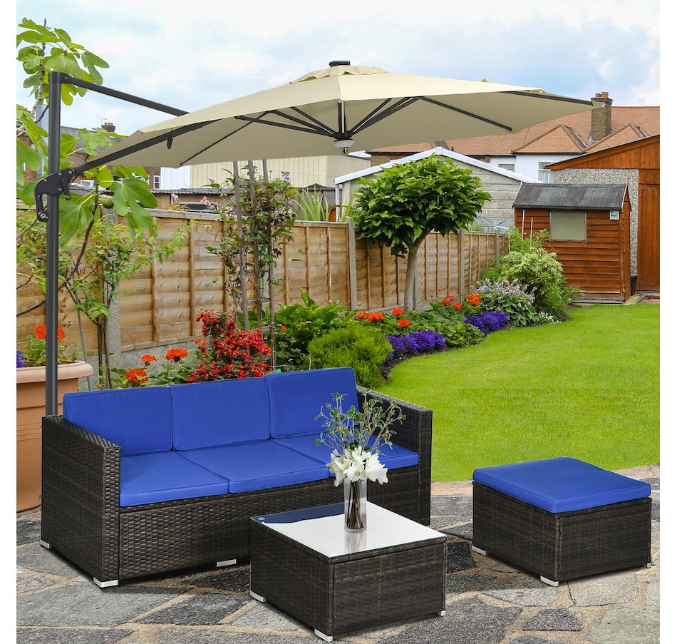 Image 964525_ALTMORE17.jpg, Product 964-525 / Price $299.99 - $424.99, Outsunny 3 Pieces Patio Furniture Set with Cushions from Outsunny on TSC.ca's Home & Garden department