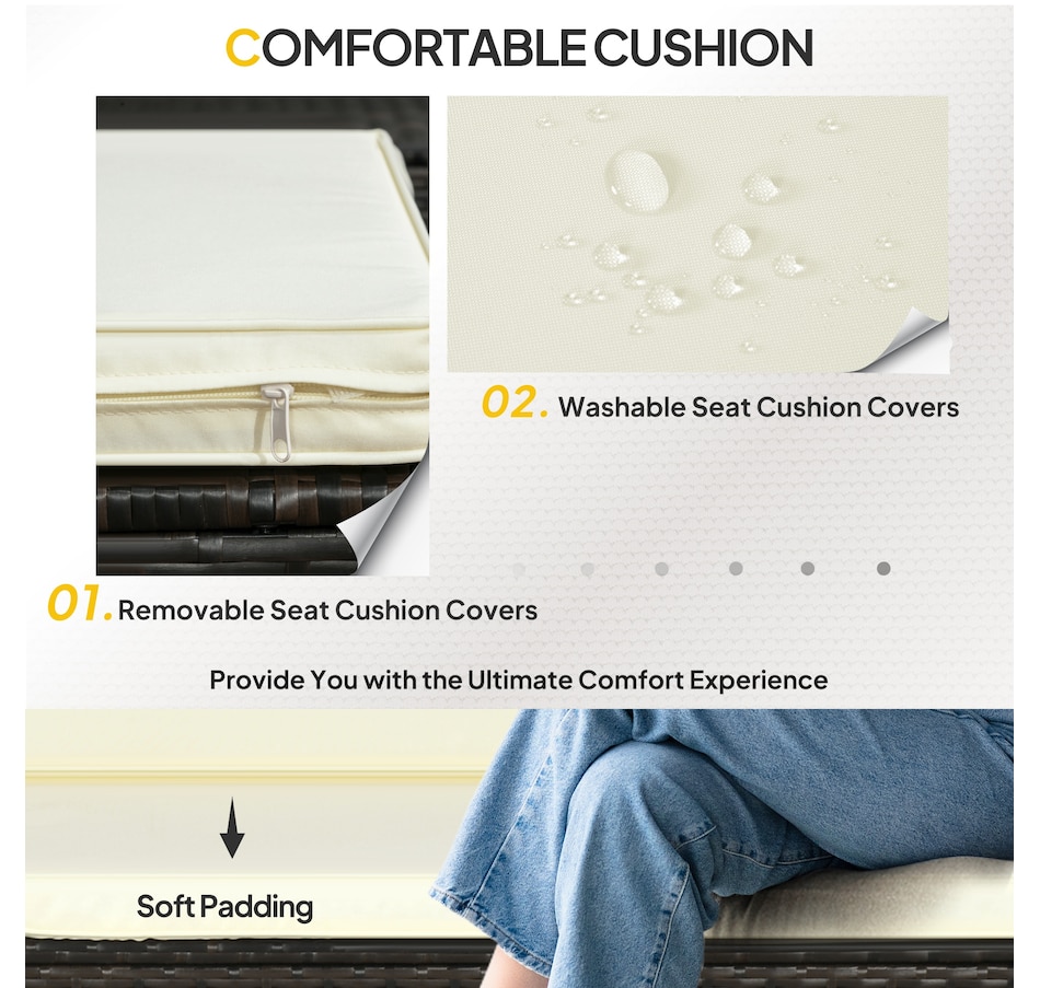 Image 964525_ALTMORE28.jpg, Product 964-525 / Price $299.99 - $424.99, Outsunny 3 Pieces Patio Furniture Set with Cushions from Outsunny on TSC.ca's Home & Garden department