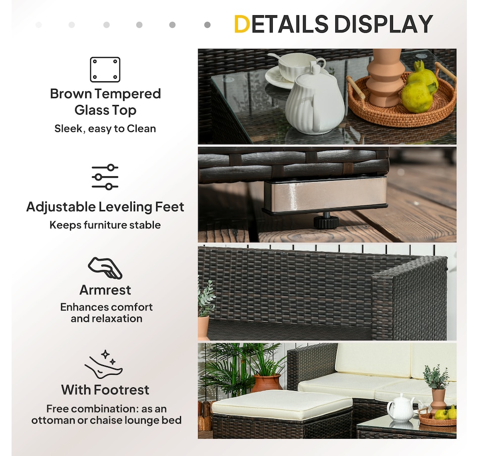 Image 964525_ALTMORE29.jpg, Product 964-525 / Price $299.99 - $424.99, Outsunny 3 Pieces Patio Furniture Set with Cushions from Outsunny on TSC.ca's Home & Garden department