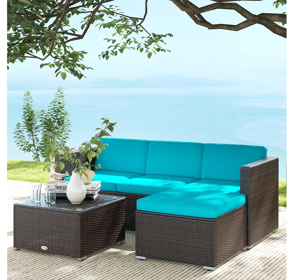 Image 964525_ALTMORE9.jpg, Product 964-525 / Price $299.99 - $424.99, Outsunny 3 Pieces Patio Furniture Set with Cushions from Outsunny on TSC.ca's Home & Garden department