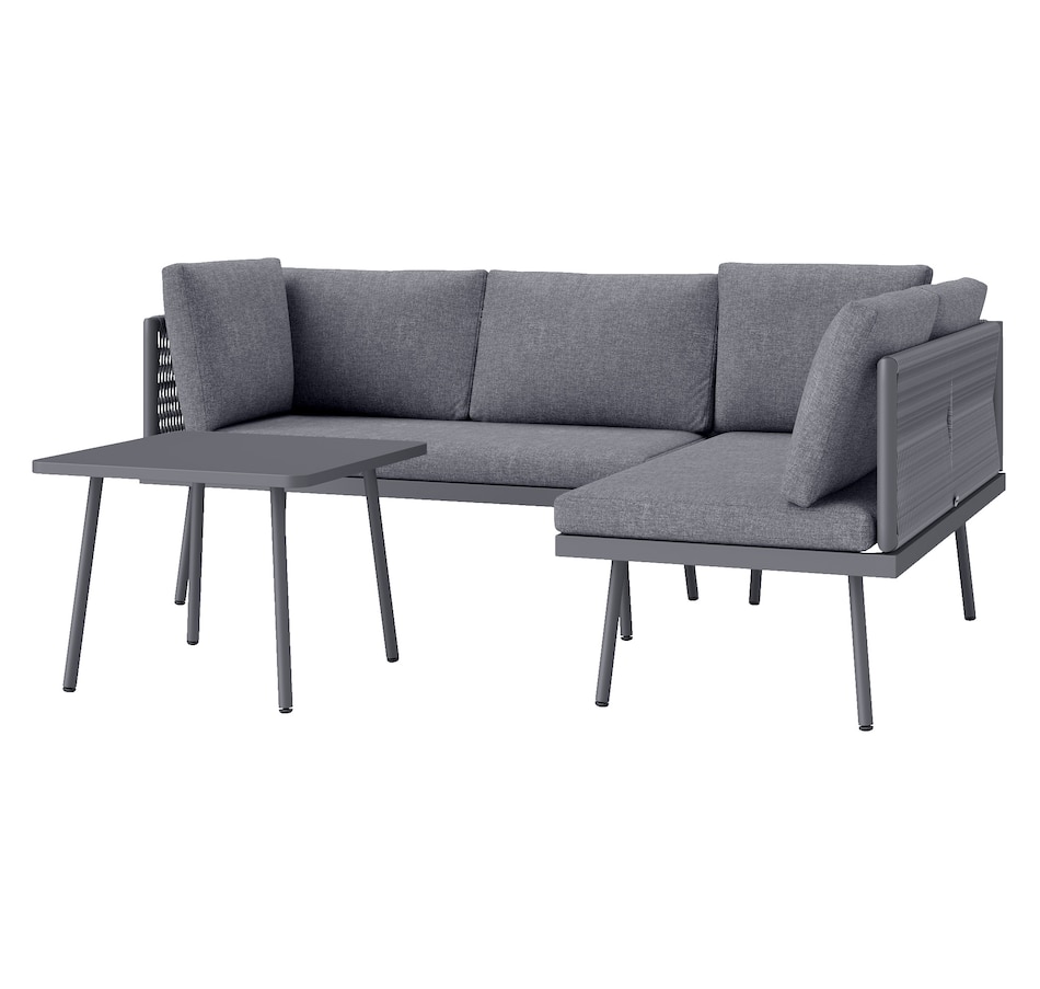 Image 964544.jpg, Product 964-544 / Price $529.99, Outsunny 3 Pieces Wicker Patio Furniture Set from Outsunny on TSC.ca's Home & Garden department