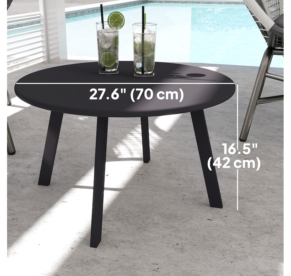 Image 964547_ALTMORE2.jpg, Product 964-547 / Price $84.99, Outsunny 36" Patio Coffee Table from Outsunny on TSC.ca's Home & Garden department