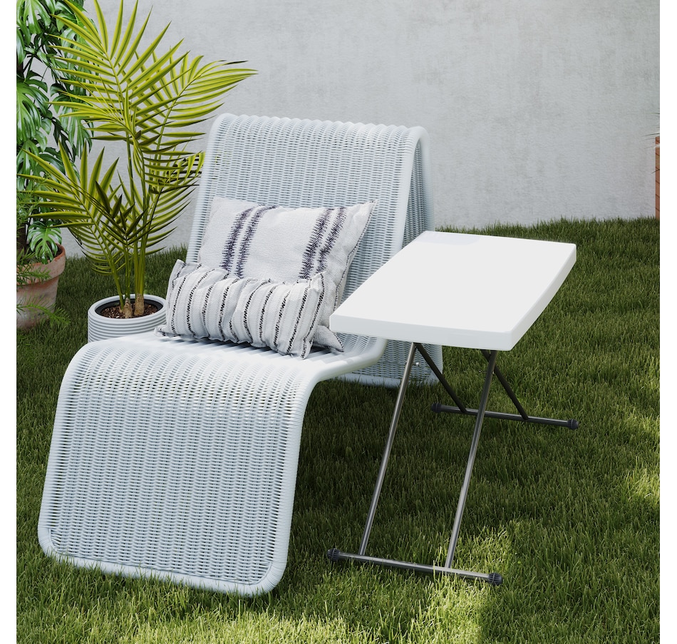 Image 964555_ALTMORE8.jpg, Product 964-555 / Price $69.99, Outsunny Folding Outdoor Table, 3-Level Camping Table, HDPE Picnic Table from Outsunny on TSC.ca's Home & Garden department