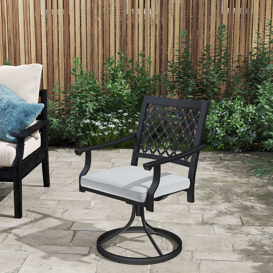 Image 964561_ALTMORE7.jpg, Product 964-561 / Price $294.99, Outsunny Patio Chairs Set of 2, Outdoor Swivel Chair with Armrests from Outsunny on TSC.ca's Home & Garden department