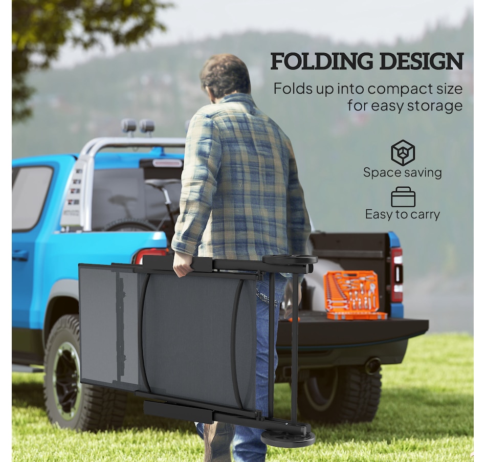 Image 964564_ALTMORE6.jpg, Product 964-564 / Price $119.99, Outsunny Folding Lounge Chair, 5-Level Adjustable Tanning Chair, Grey from Outsunny on TSC.ca's Home & Garden department