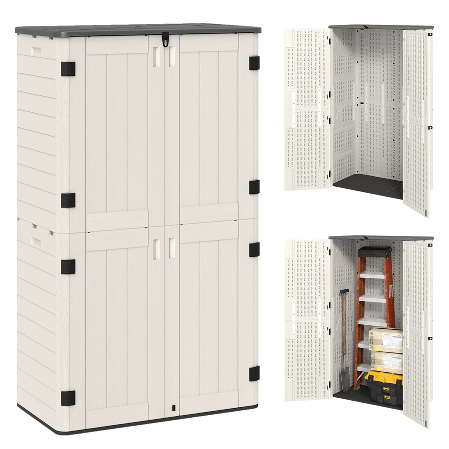 Image 964568.jpg, Product 964-568 / Price $519.99, Outsunny 368 Gallon Storage Cabinet with Openable Top and Lockable Doors from Outsunny on TSC.ca's Home & Garden department