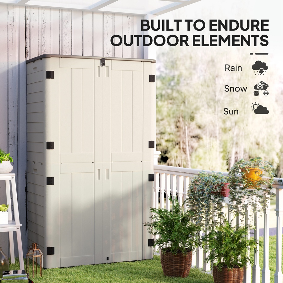 Image 964568_ALTMORE5.jpg, Product 964-568 / Price $519.99, Outsunny 368 Gallon Storage Cabinet with Openable Top and Lockable Doors from Outsunny on TSC.ca's Home & Garden department