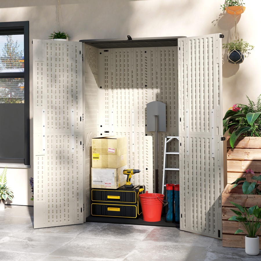 Image 964568_ALTMORE7.jpg, Product 964-568 / Price $519.99, Outsunny 368 Gallon Storage Cabinet with Openable Top and Lockable Doors from Outsunny on TSC.ca's Home & Garden department