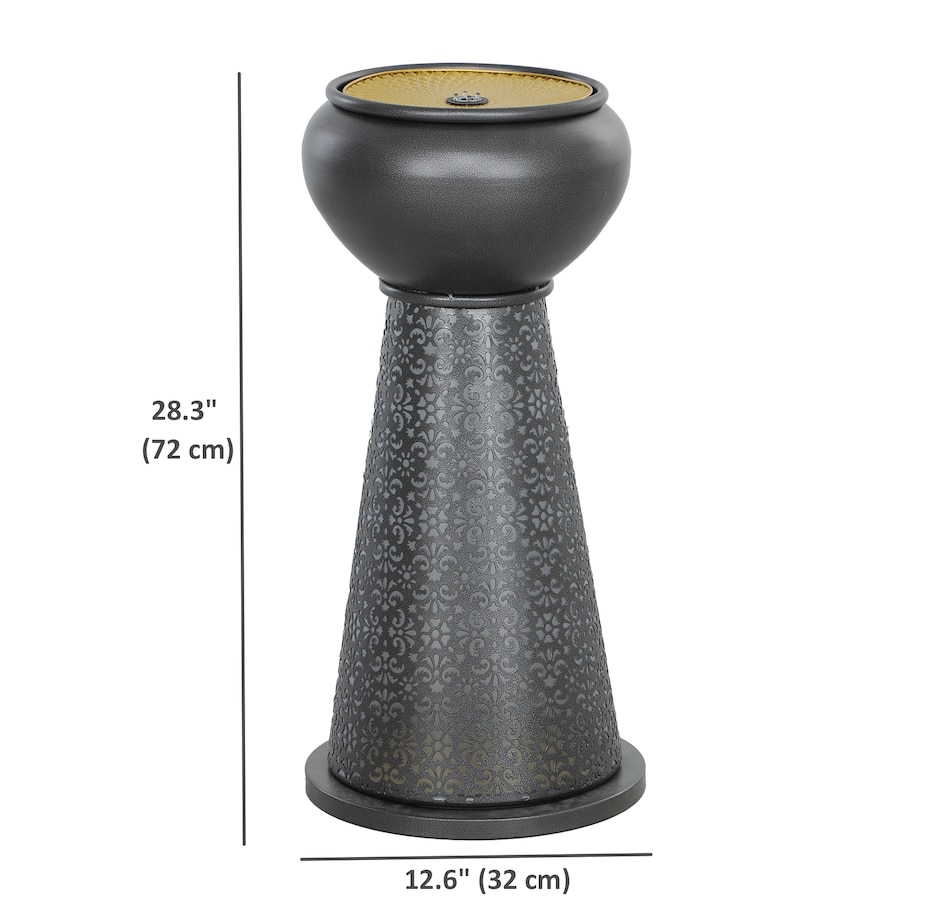 Image 964571_ALTMORE2.jpg, Product 964-571 / Price $154.99, Outsunny Outdoor Water Fountain Waterfall Fountain with LED, Multi-colour from Outsunny on TSC.ca's Home & Garden department