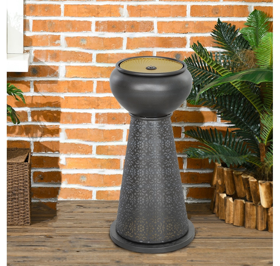 Image 964571_ALTMORE8.jpg, Product 964-571 / Price $154.99, Outsunny Outdoor Water Fountain Waterfall Fountain with LED, Multi-colour from Outsunny on TSC.ca's Home & Garden department