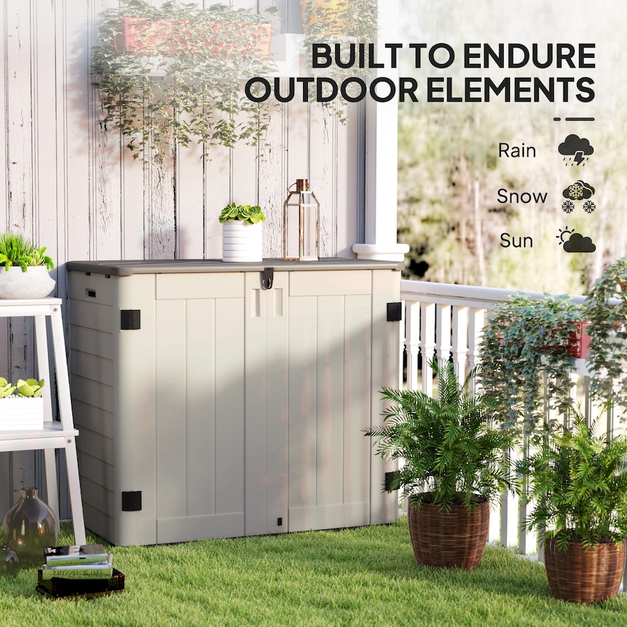 Image 964572_ALTMORE5.jpg, Product 964-572 / Price $339.99, Outsunny 185 Gallon Storage Cabinet with Openable Top and Lockable Doors from Outsunny on TSC.ca's Home & Garden department