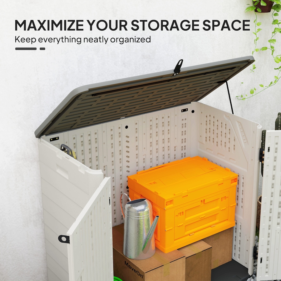 Image 964572_ALTMORE6.jpg, Product 964-572 / Price $339.99, Outsunny 185 Gallon Storage Cabinet with Openable Top and Lockable Doors from Outsunny on TSC.ca's Home & Garden department