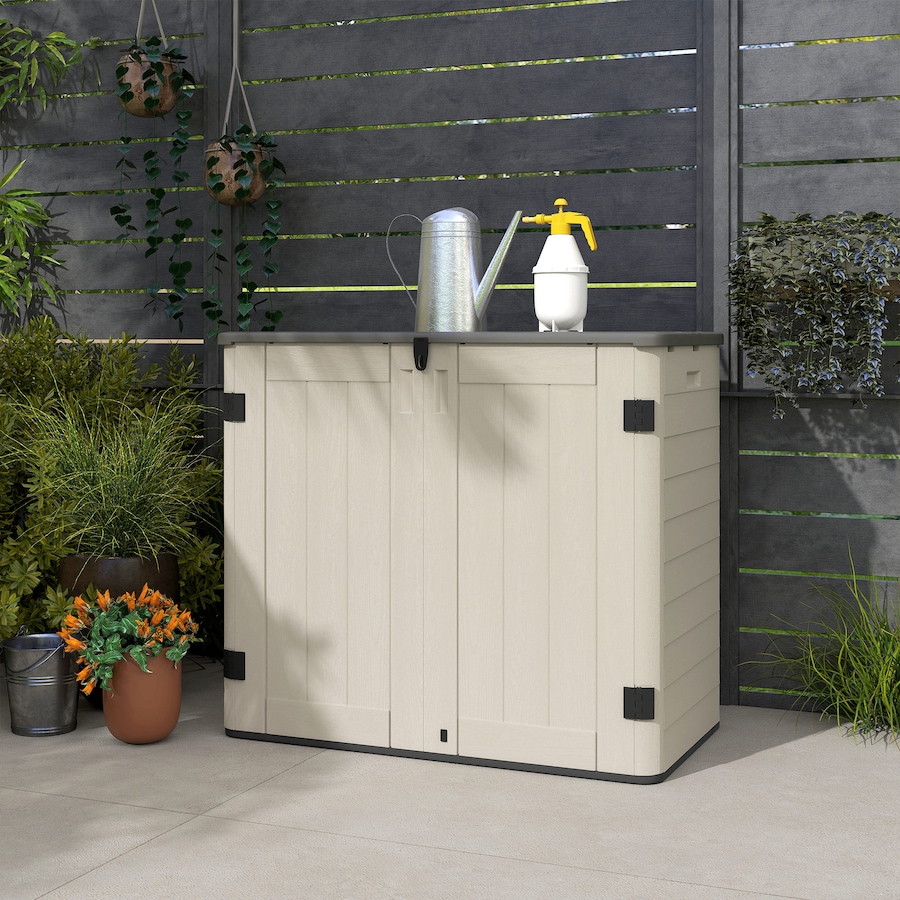 Image 964572_ALTMORE7.jpg, Product 964-572 / Price $339.99, Outsunny 185 Gallon Storage Cabinet with Openable Top and Lockable Doors from Outsunny on TSC.ca's Home & Garden department