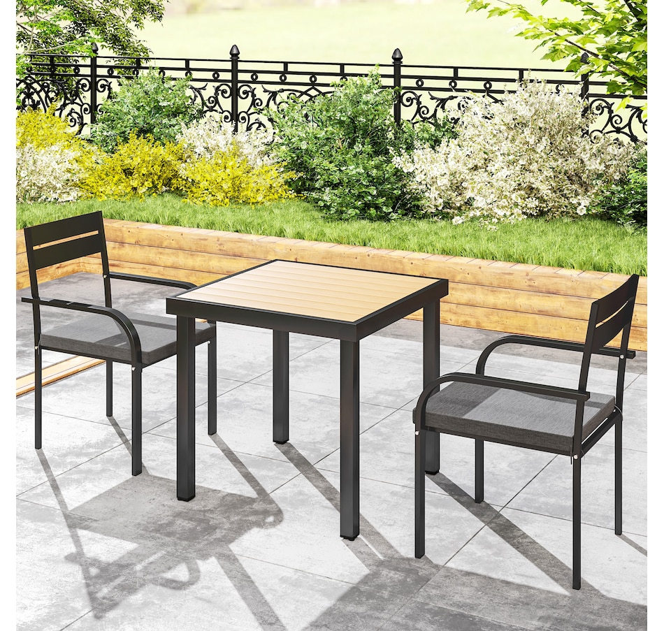Image 964574_ALTMORE8.jpg, Product 964-574 / Price $141.99, Outsunny 2 Pcs Aluminum Outdoor Dining Chairs from Outsunny on TSC.ca's Home & Garden department