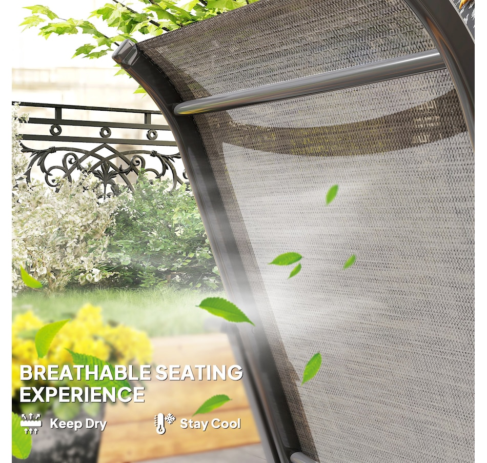 Image 964575_ALTMORE12.jpg, Product 964-575 / Price $109.99, Outsunny Patio Chairs Set of 2 with Armrest and High Backrest, Brown from Outsunny on TSC.ca's Home & Garden department