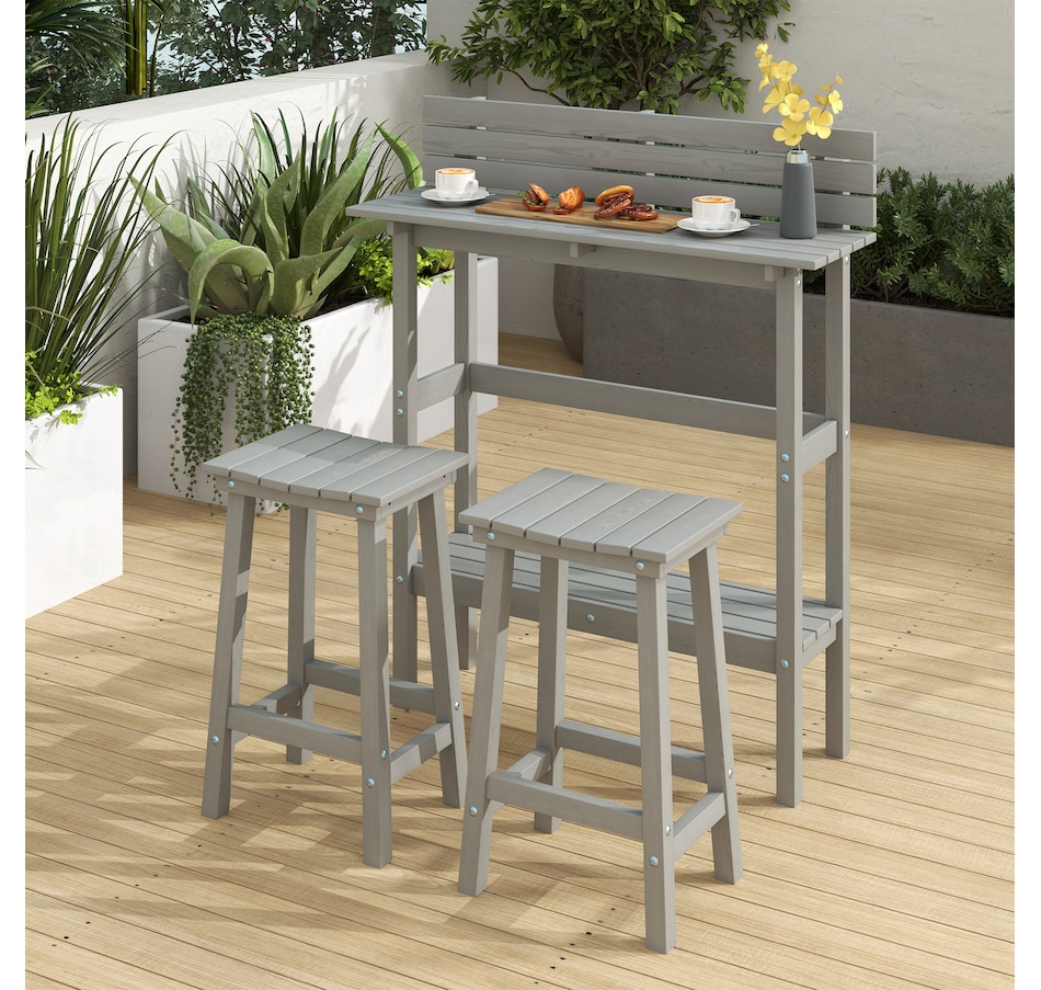 Image 964580_ALTMORE7.jpg, Product 964-580 / Price $312.99, Outsunny 3 Piece Patio Bar Set Outdoor from Outsunny on TSC.ca's Home & Garden department