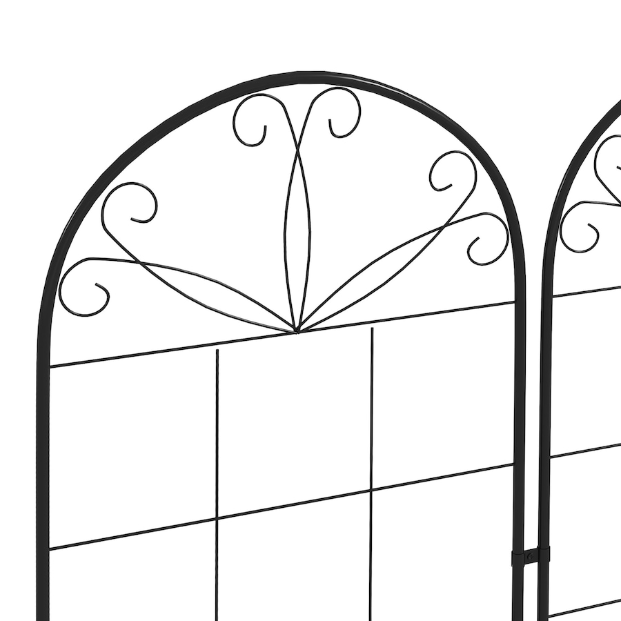 Image 964590_ALTMORE16.jpg, Product 964-590 / Price $69.99, Outsunny 2 Pcs Garden Trellis for Climbing Plants, Outdoor Metal Trellis from Outsunny on TSC.ca's Home & Garden department