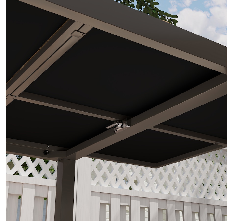 Image 964594_ALTMORE8.jpg, Product 964-594 / Price $459.99, Outsunny 63"-94.5" Extendable Patio Dining Table for 6-8 Person, Brown from Outsunny on TSC.ca's Home & Garden department