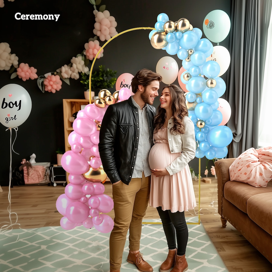 Image 964601_ALTMORE7.jpg, Product 964-601 / Price $49.99, Outsunny 7FT x 4FT Gold Wedding Arch, Backdrop Stand with U-Shaped Stakes from Outsunny on TSC.ca's Home & Garden department