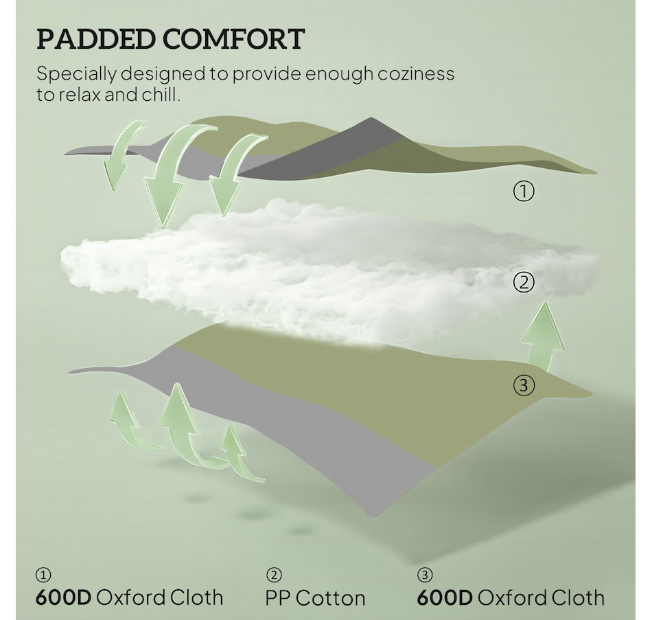 Image 964603_ALTMORE5.jpg, Product 964-603 / Price $199.99, Outsunny Folding Outdoor Rocking Chair Set of 2 from Outsunny on TSC.ca's Home & Garden department