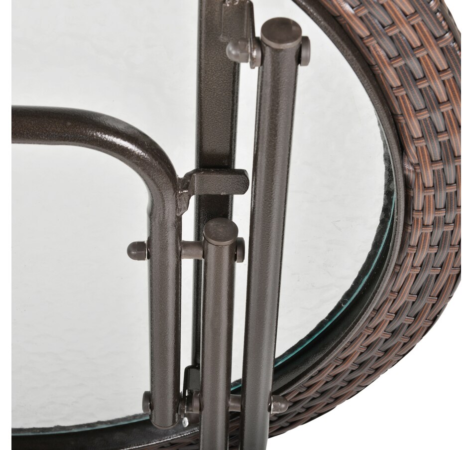 Image 964611_ALTMORE15.jpg, Product 964-611 / Price $84.99, Outsunny 26.8" Dia Folding Round Table from Outsunny on TSC.ca's Home & Garden department