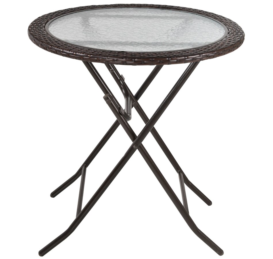 Image 964611_ST02.jpg, Product 964-611 / Price $84.99, Outsunny 26.8" Dia Folding Round Table from Outsunny on TSC.ca's Home & Garden department