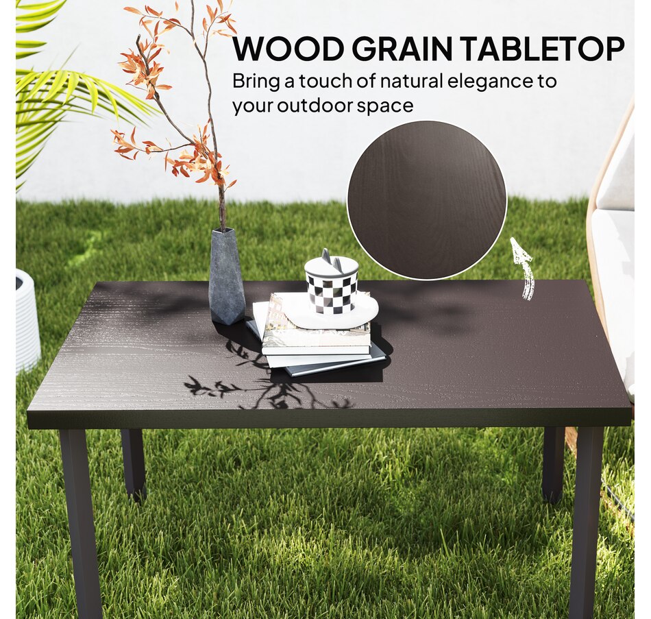 Image 964618_ALTMORE3.jpg, Product 964-618 / Price $89.99, Outsunny Metal Patio Coffee Table from Outsunny on TSC.ca's Home & Garden department
