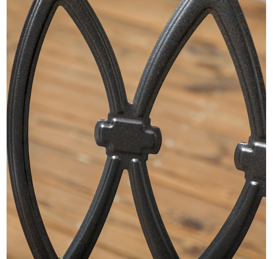 Image 964620_ALTMORE7.jpg, Product 964-620 / Price $141.99, Outsunny 2 PCs Dining Chairs w/ Stackable Design, Outdoor Armchair, Black from Outsunny on TSC.ca's Home & Garden department