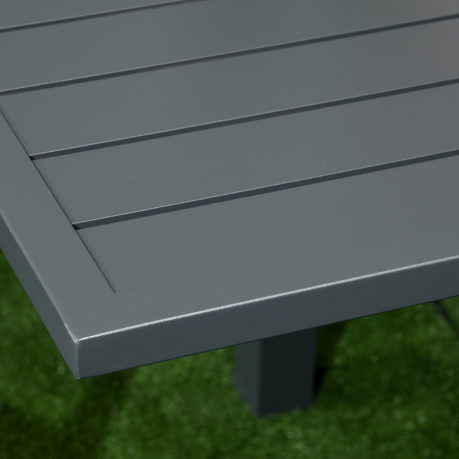 Image 964624_ALTMORE7.jpg, Product 964-624 / Price $879.99, Outsunny Patio Dining Set, Expandable Table, 6 Stackable Chairs, Dark Grey from Outsunny on TSC.ca's Home & Garden department