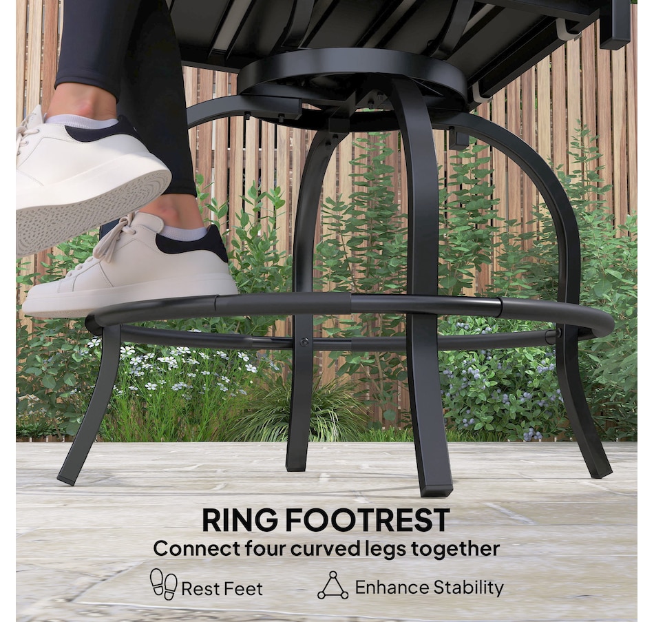 Image 964656_ALTMORE7.jpg, Product 964-656 / Price $309.99, Outsunny Outdoor Bar Stools Set of 2 from Outsunny on TSC.ca's Home & Garden department