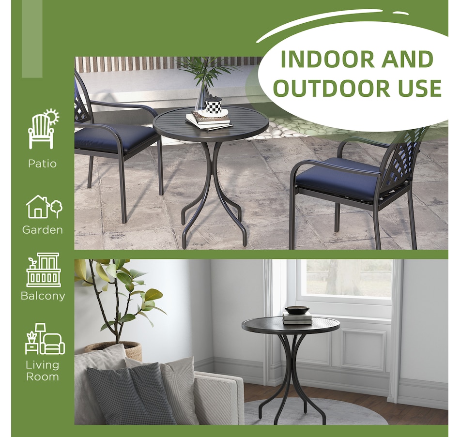 Image 964663_ALTMORE4.jpg, Product 964-663 / Price $89.99, Outsunny Outdoor Side Table from Outsunny on TSC.ca's Home & Garden department