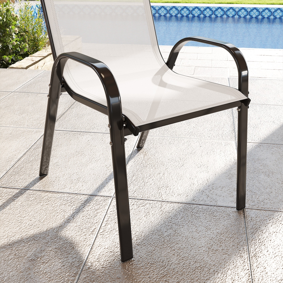 Image 964666_ALTMORE7.jpg, Product 964-666 / Price $89.99, Outsunny Set of 2 Outdoor Patio Dining Chairs Stackable Lawn Chairs, Grey from Outsunny on TSC.ca's Home & Garden department