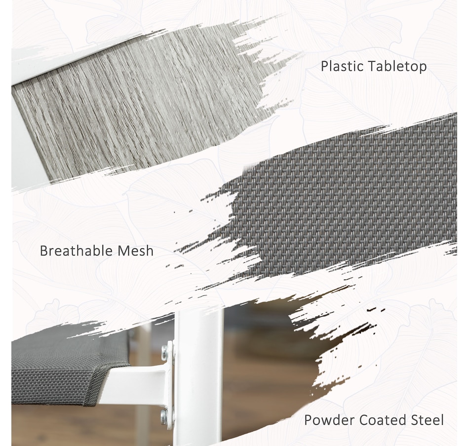 Image 964677_ALTMORE4.jpg, Product 964-677 / Price $519.99, Outsunny 7 Pieces Patio Dining Set for 6 with Stackable Chairs for Garden from Outsunny on TSC.ca's Home & Garden department